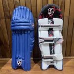 SG Test Batting Legguard Blue Junior
