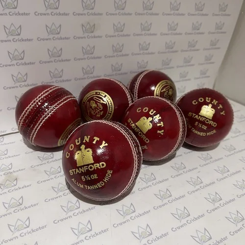 Stanford County Cricket Ball – Red box of 6