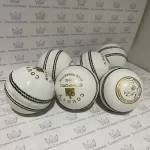 Stanford County Cricket Ball - white box of 6