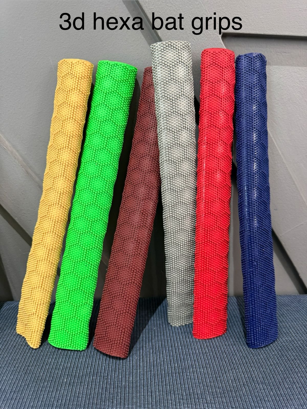 3D Hexa Bat Grips (Pack of 6)