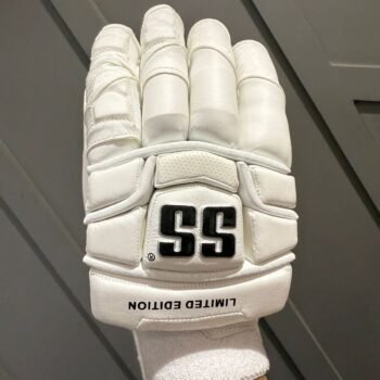 SS Limited Edition Batting Gloves All White