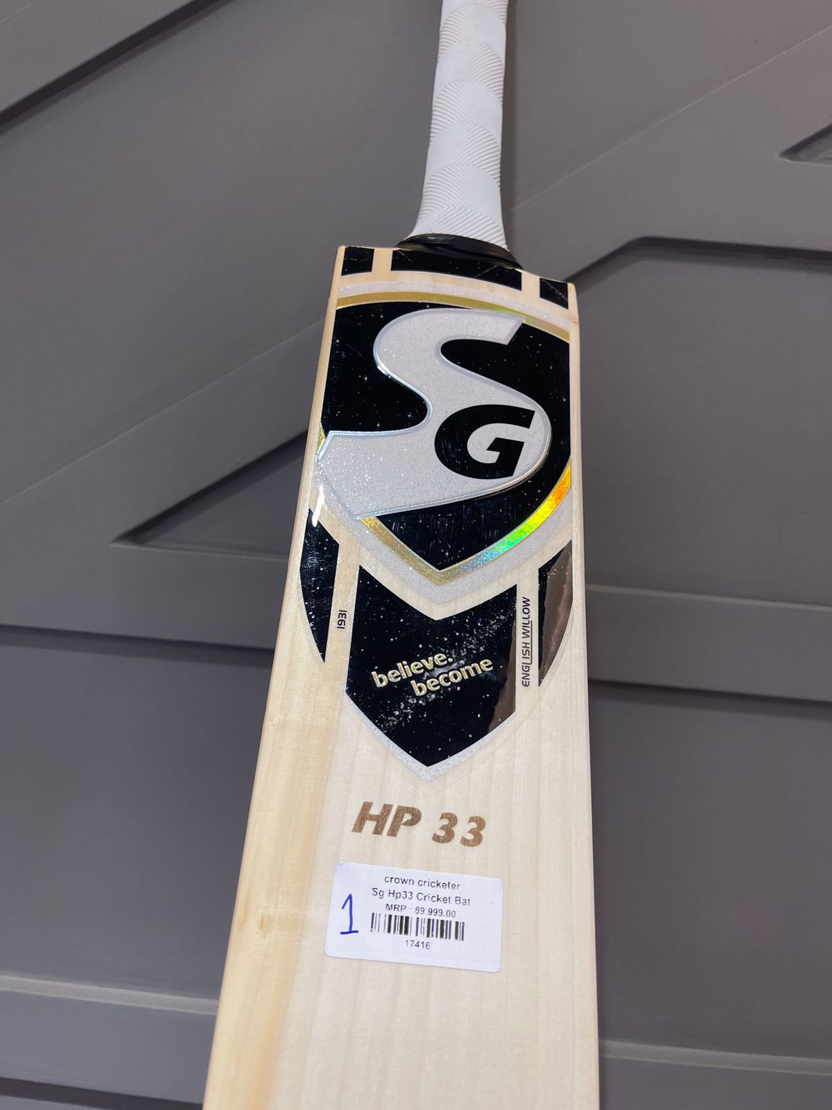 SG HP33 Players Cricket Bat