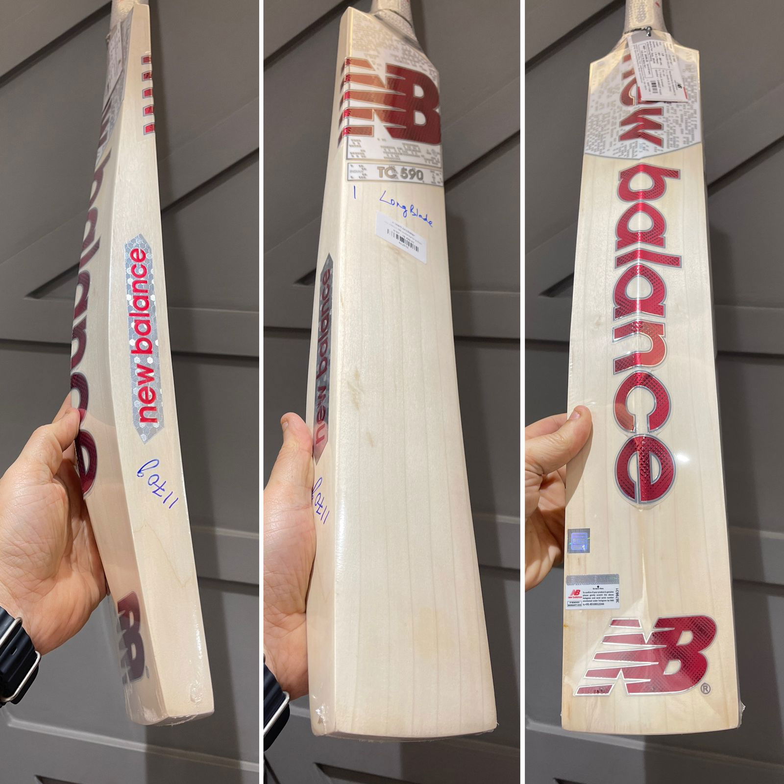 New Balance 590 Cricket Bat Long Blade