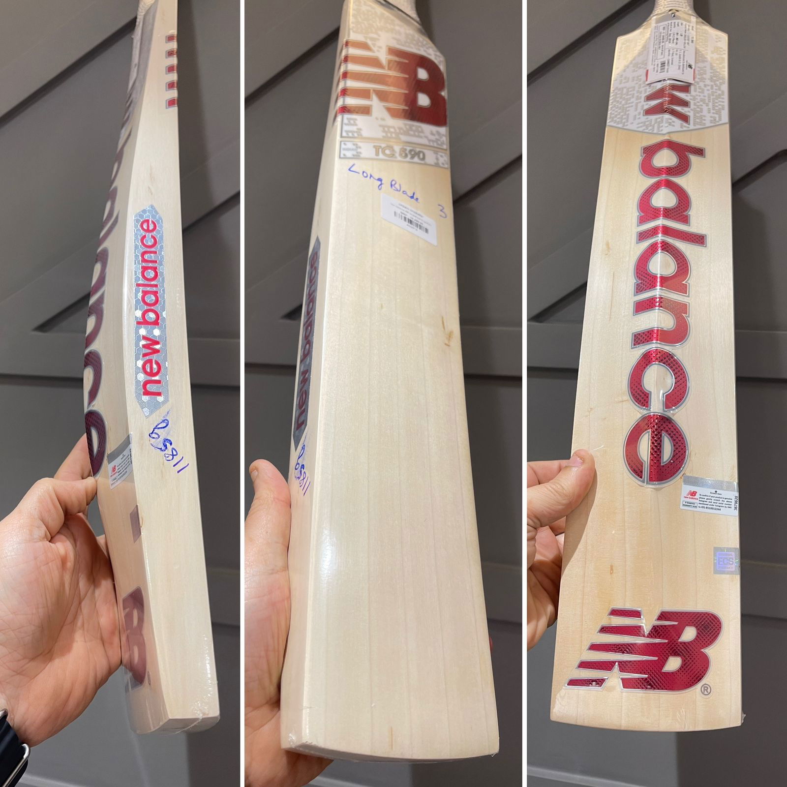 New Balance 590 Cricket Bat Long Blade