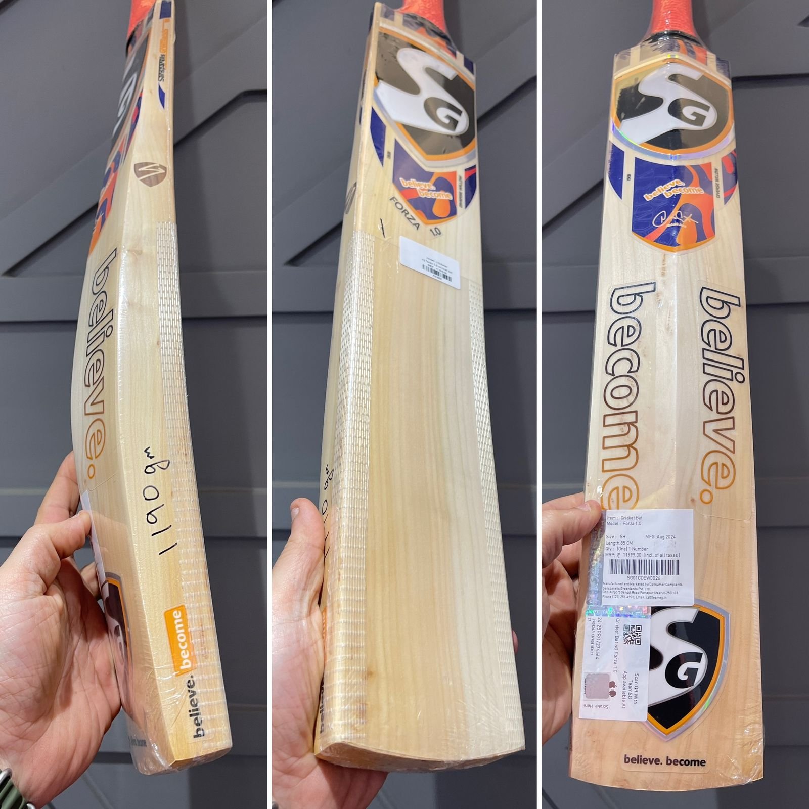 SG Forza 1.0 Cricket Bat