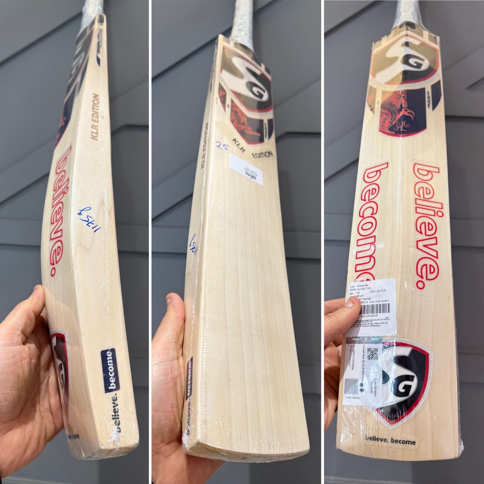 SG KLR Edition Cricket Bat