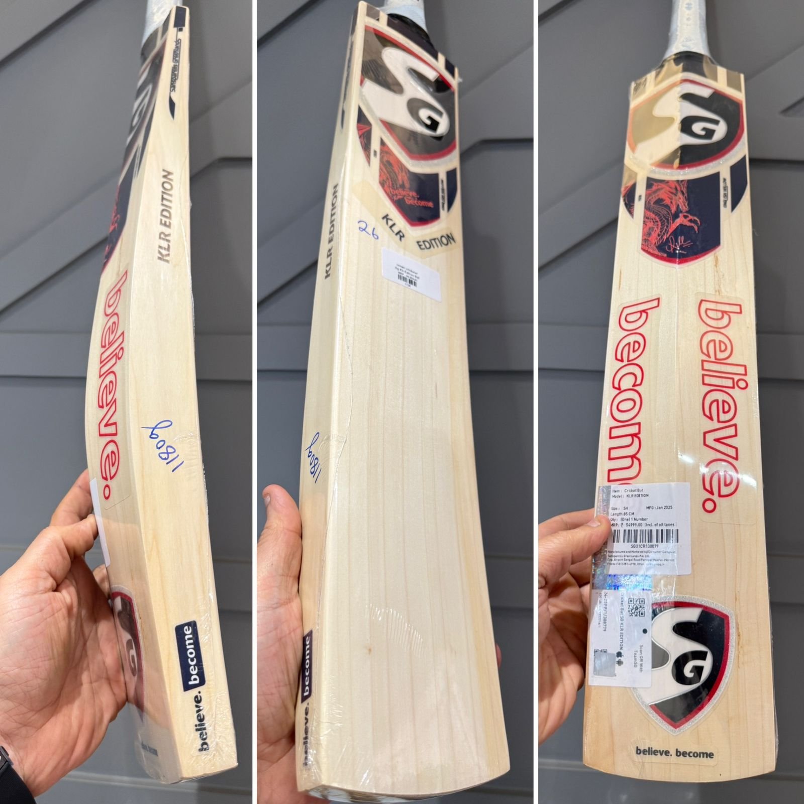 SG KLR Edition Cricket Bat