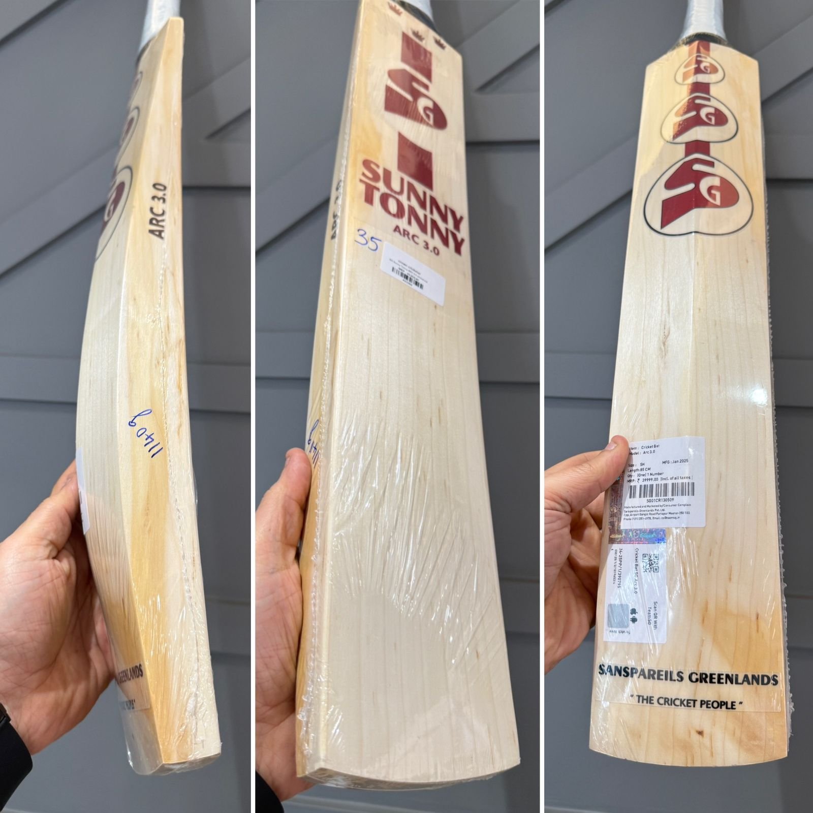 SG Sunny Tonny ARC 3.0 Cricket Bat