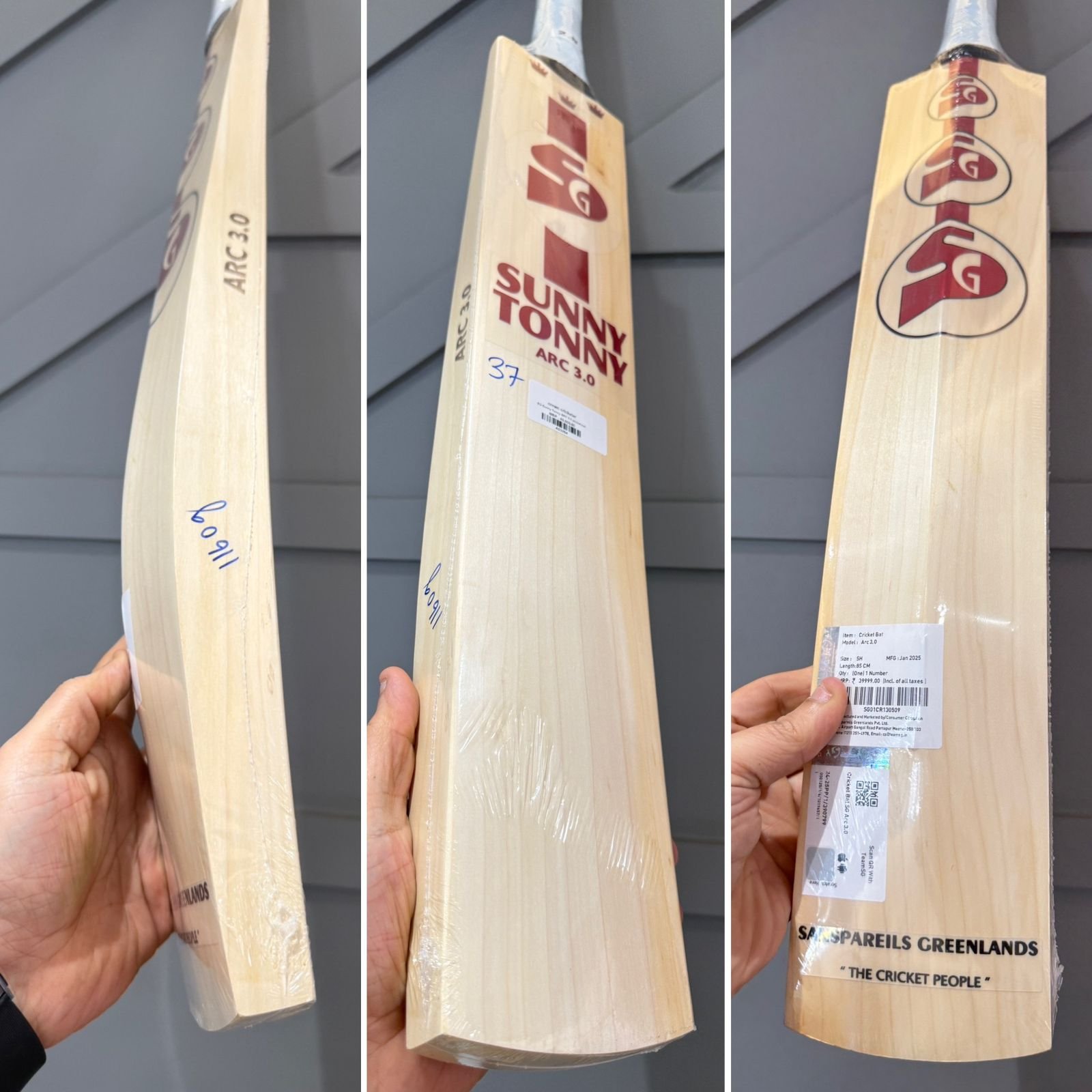 SG Sunny Tonny ARC 3.0 Cricket Bat