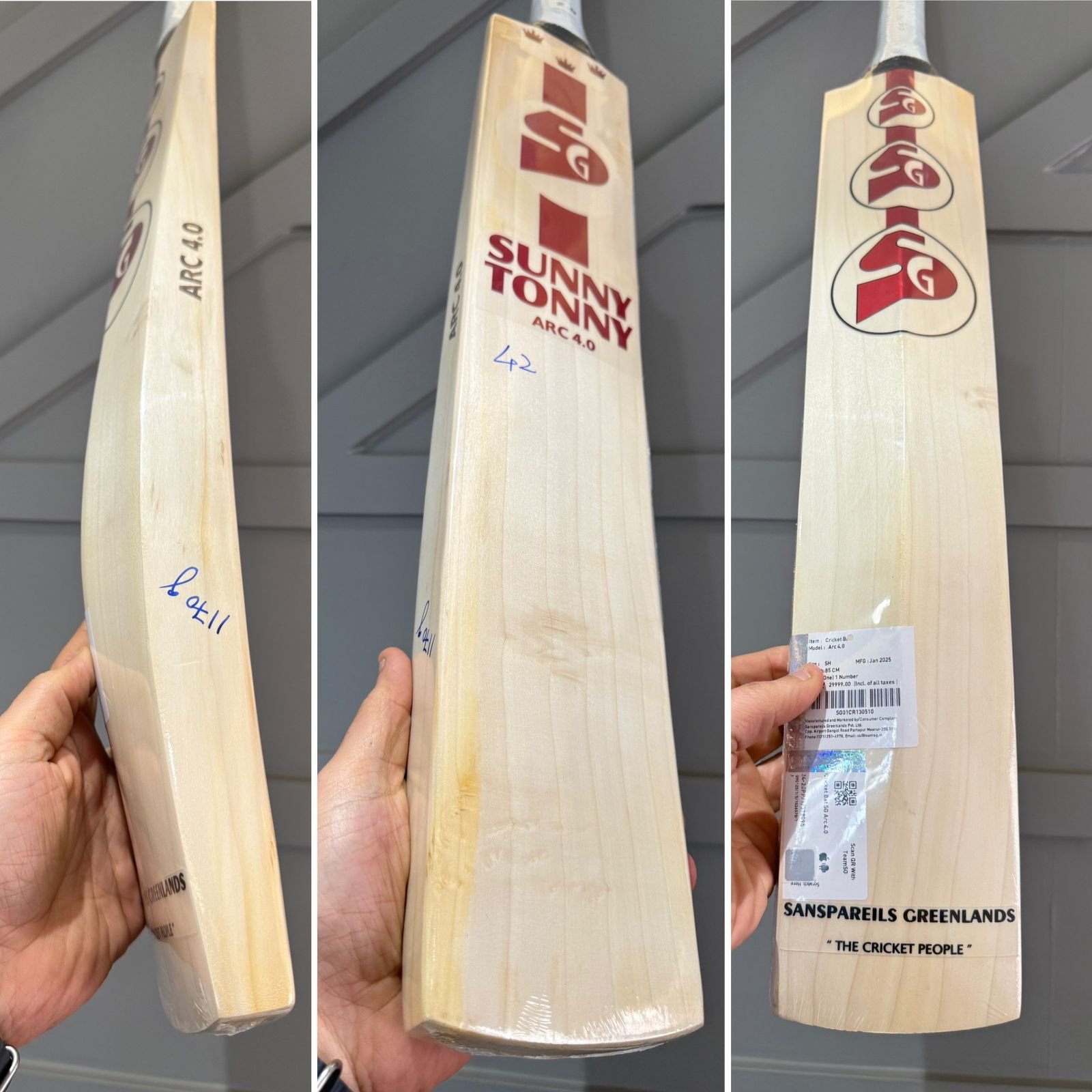 SG Sunny Tonny ARC 4.0 Cricket Bat