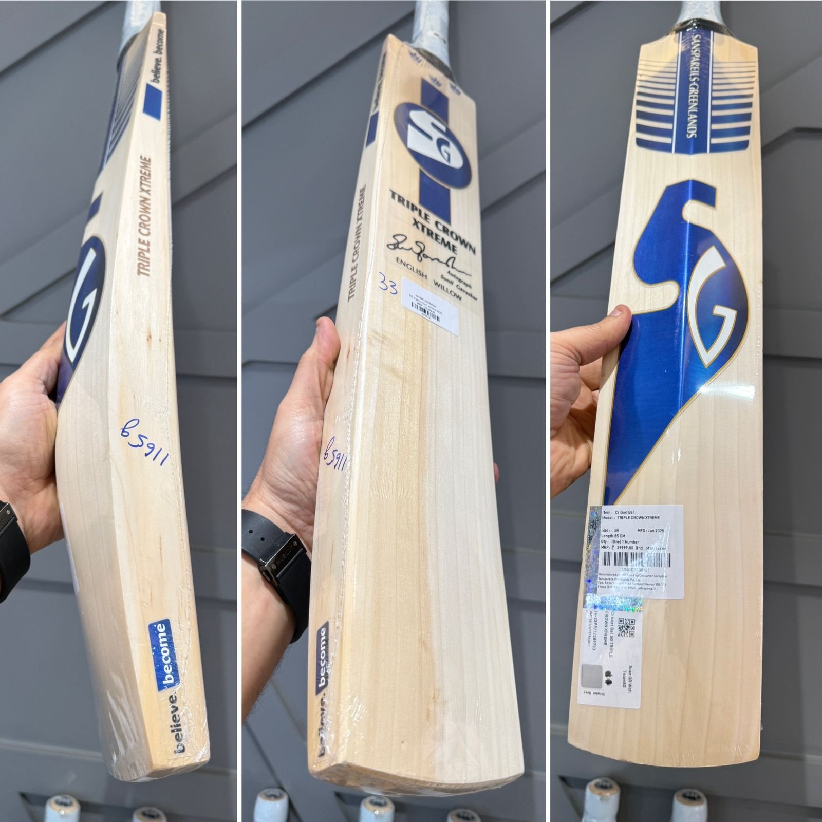 SG Triple Crown Xtreme Cricket Bat