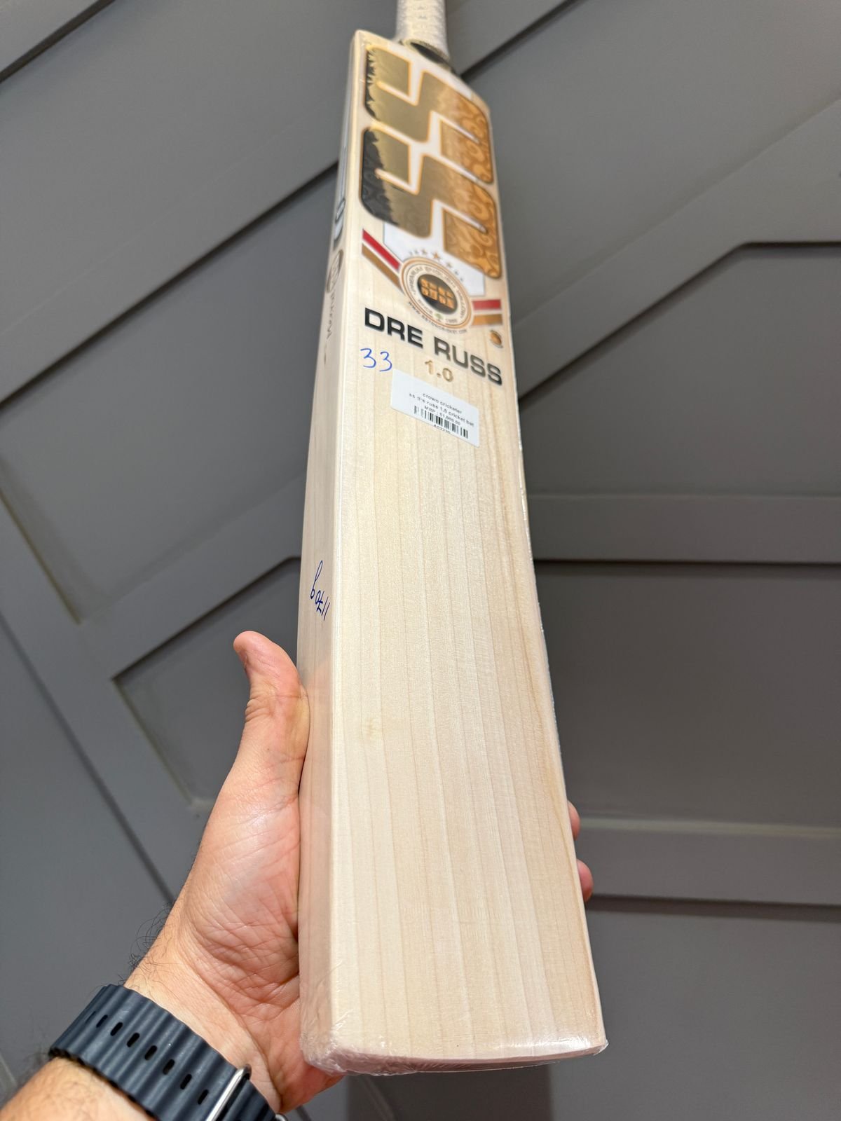 SS DRE Russ 1.0 Cricket Bat