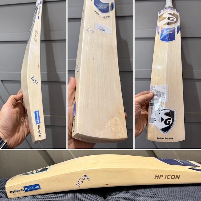 sg hp icon cricket bat