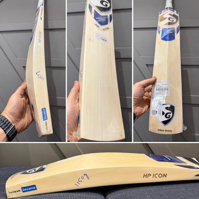 sg hp icon cricket bat