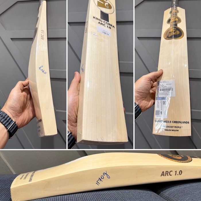 SG KING COBRA ARC 1.0 CRICKET BAT