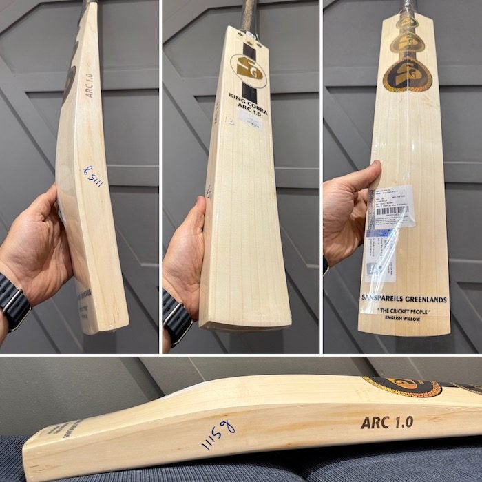 SG KING COBRA ARC 1.0 CRICKET BAT