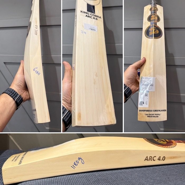 SG KING COBRA ARC 4.0 CRICKET BAT