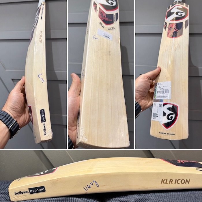 sg klr icon cricket bat