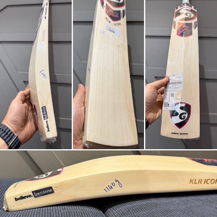 sg klr icon cricket bat