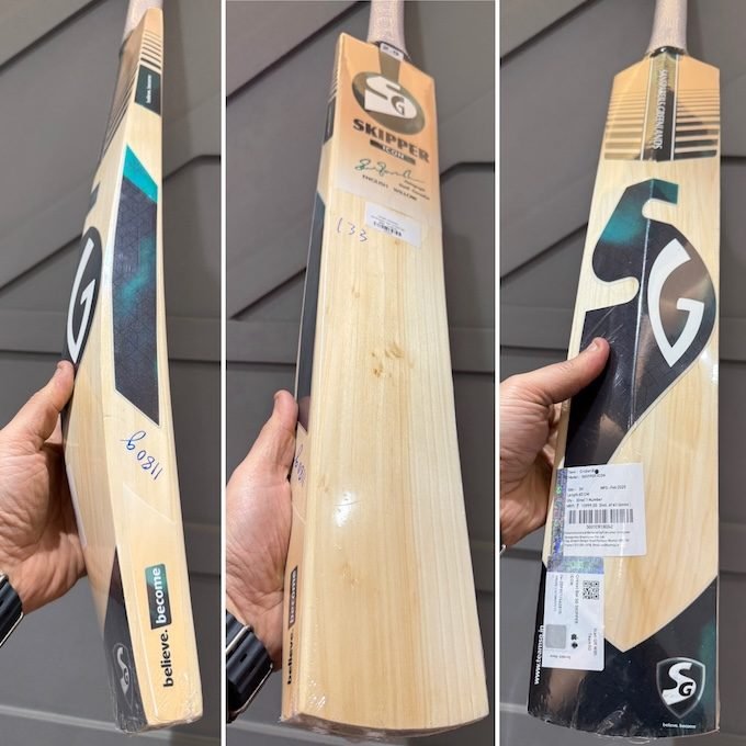 sg skipper icon cricket bat