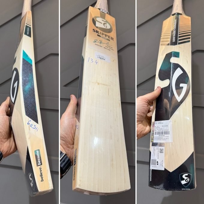 sg skipper icon cricket bat