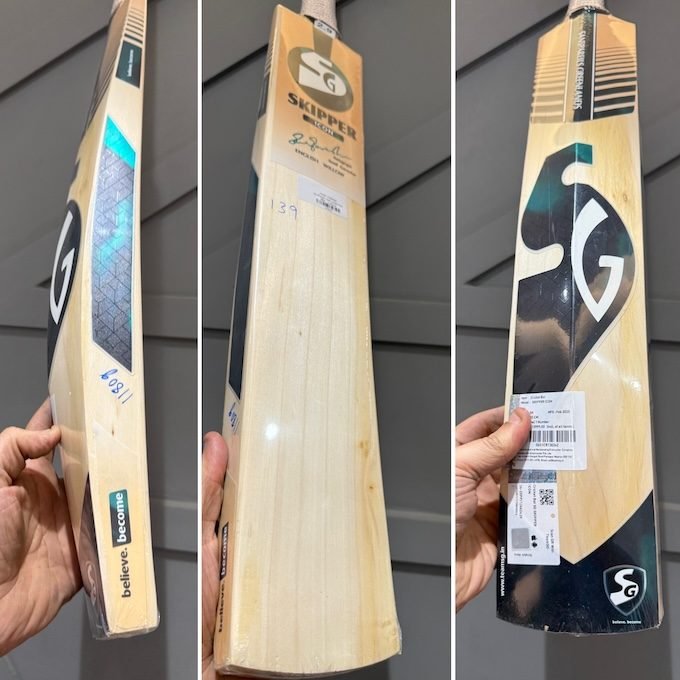 sg skipper icon cricket bat