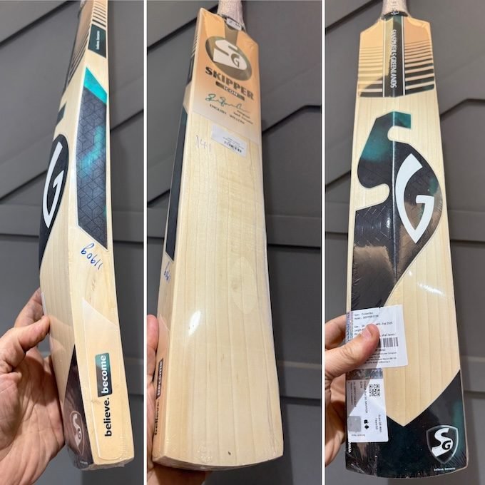 sg skipper icon cricket bat