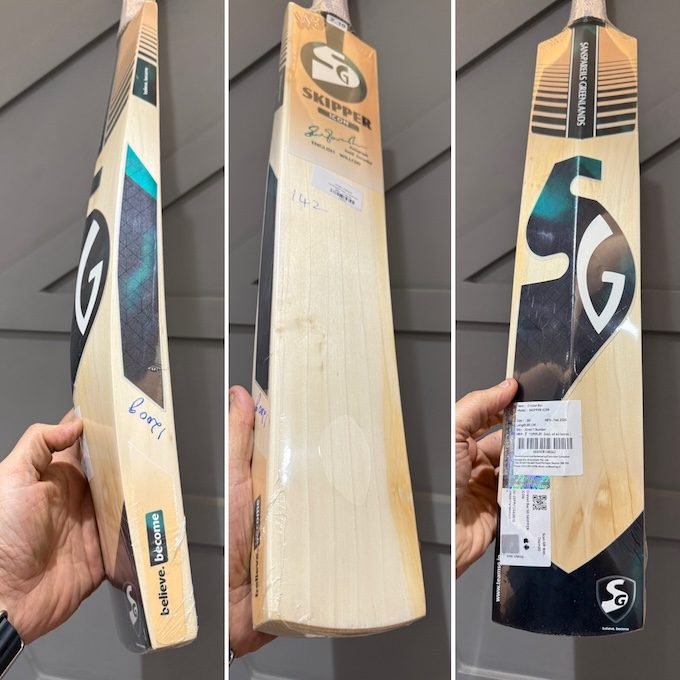 sg skipper icon cricket bat