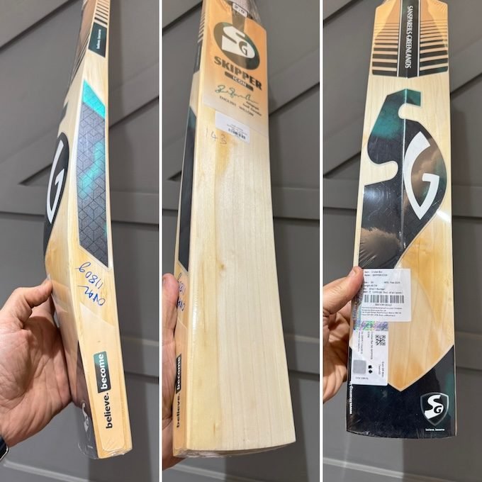 sg skipper icon cricket bat