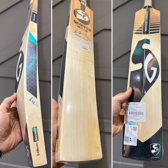 sg skipper icon cricket bat