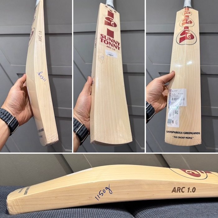 SG Sunny Tonny ARC 1.0 cricket bat