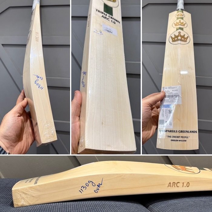 SG Triple Crown Arc 1.0 Cricket Bat