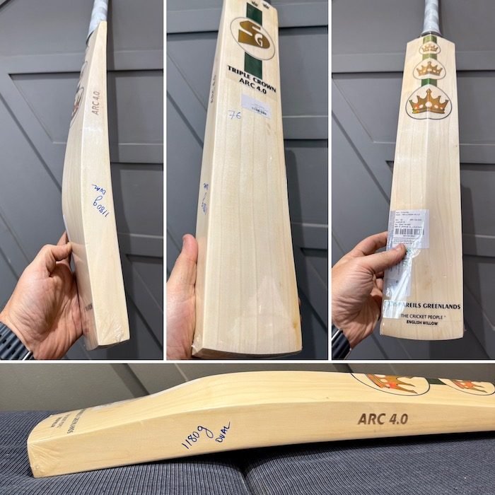 SG TRIPLE CROWN ARC 4.0 CRICKET BAT