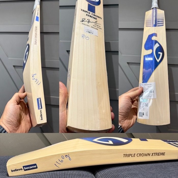 SG triple crown xtreme Cricket Bat