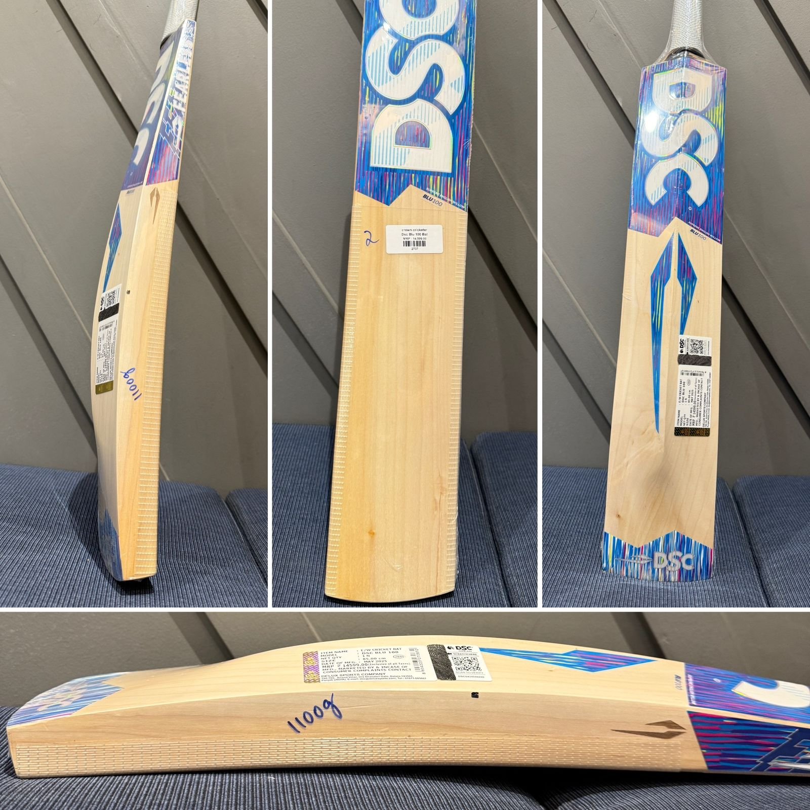 DSC Blu 100 Cricket Bat