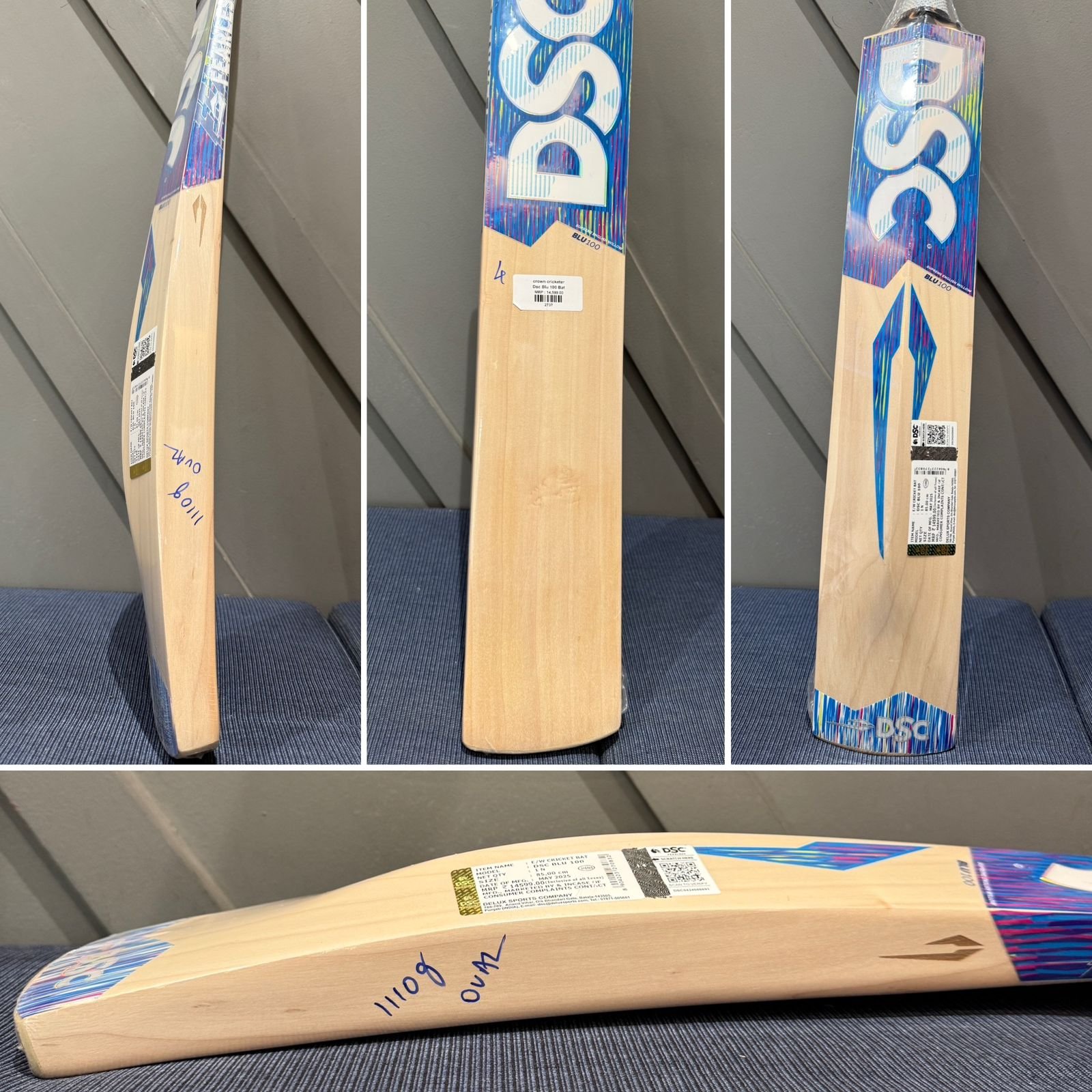 DSC Blu 100 Cricket Bat