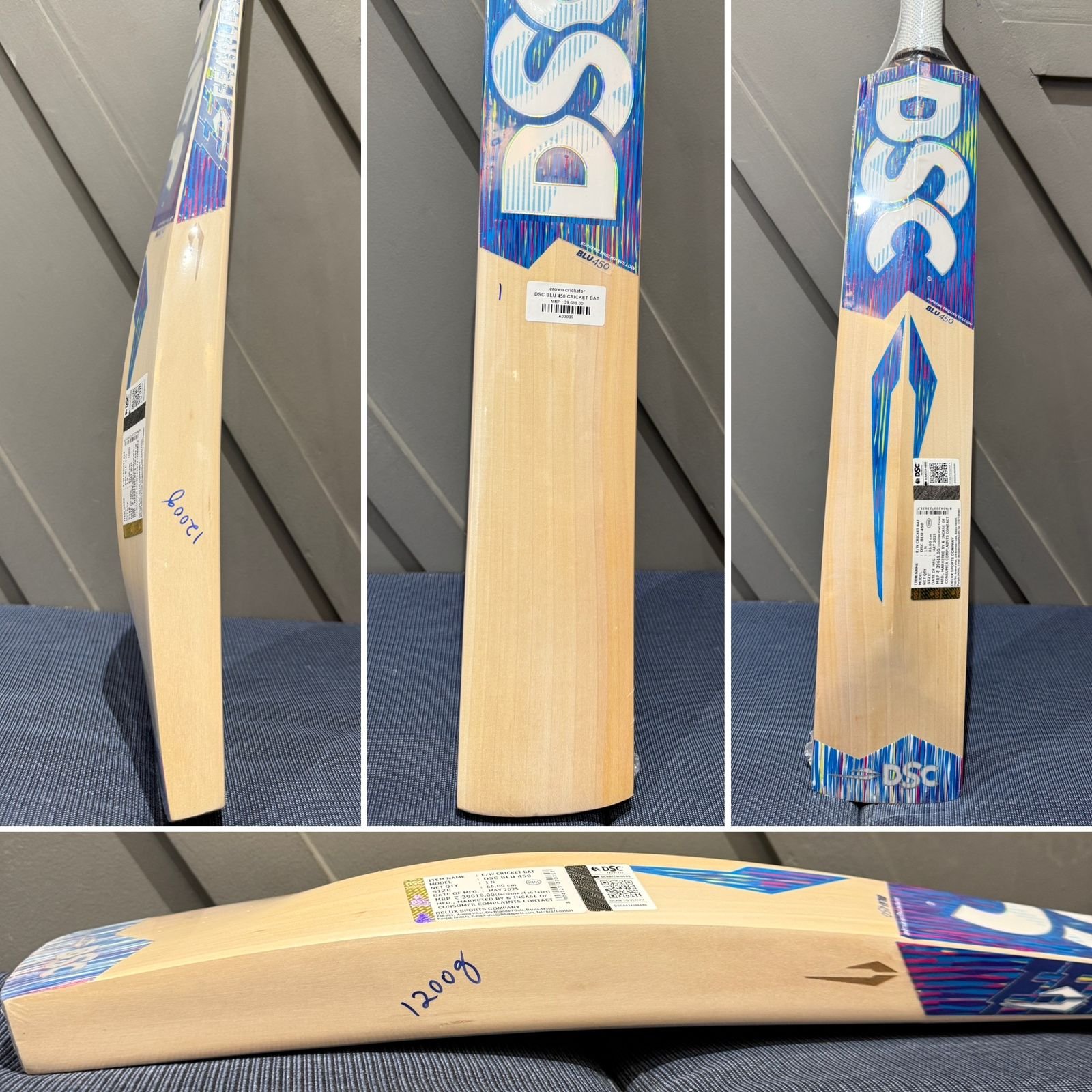 DSC Blu 450 Cricket Bat