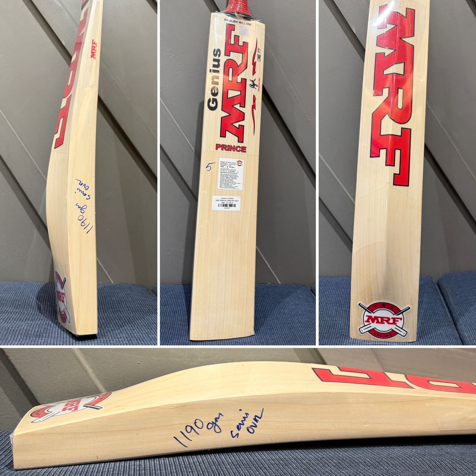 MRF Prince Cricket Bat
