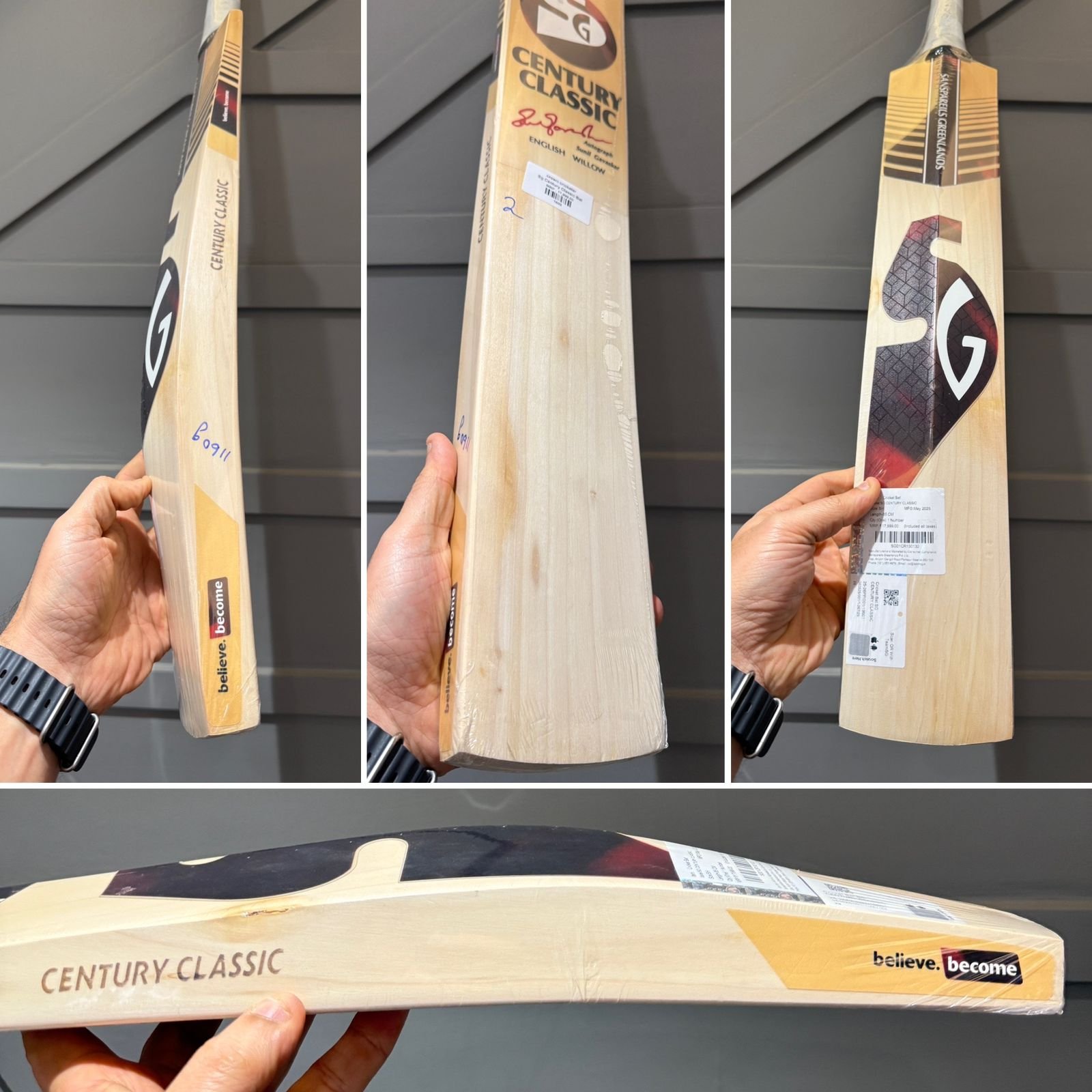 SG Century Classic Cricket Bat