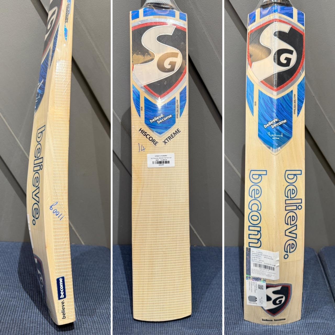 SG Hiscore Xtreme Harrow Bat