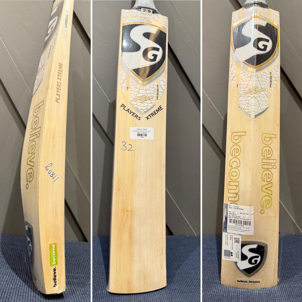 SG Players Xtreme Cricket Bat