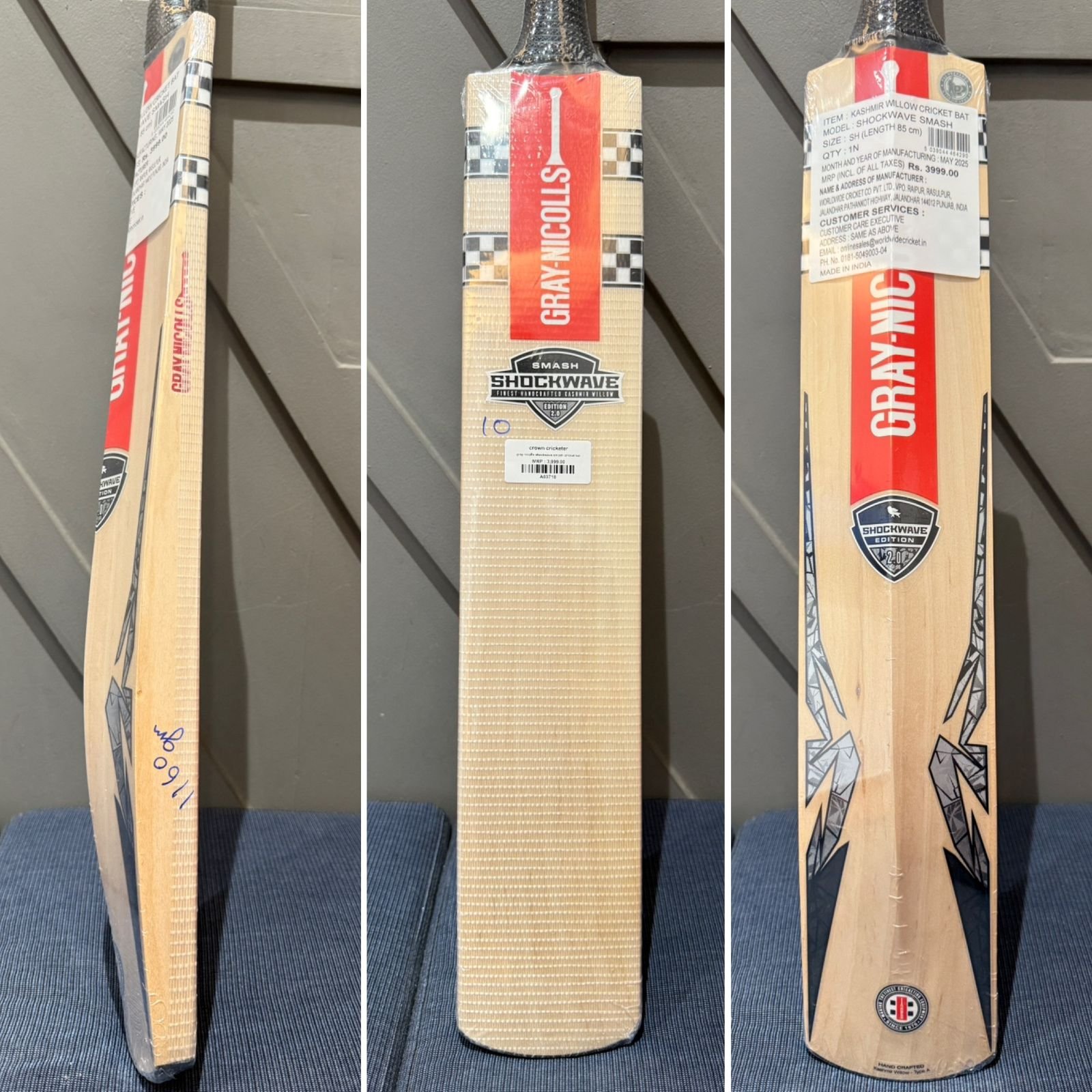 Gray Nicolls Shockwave Smash Cricket Bat