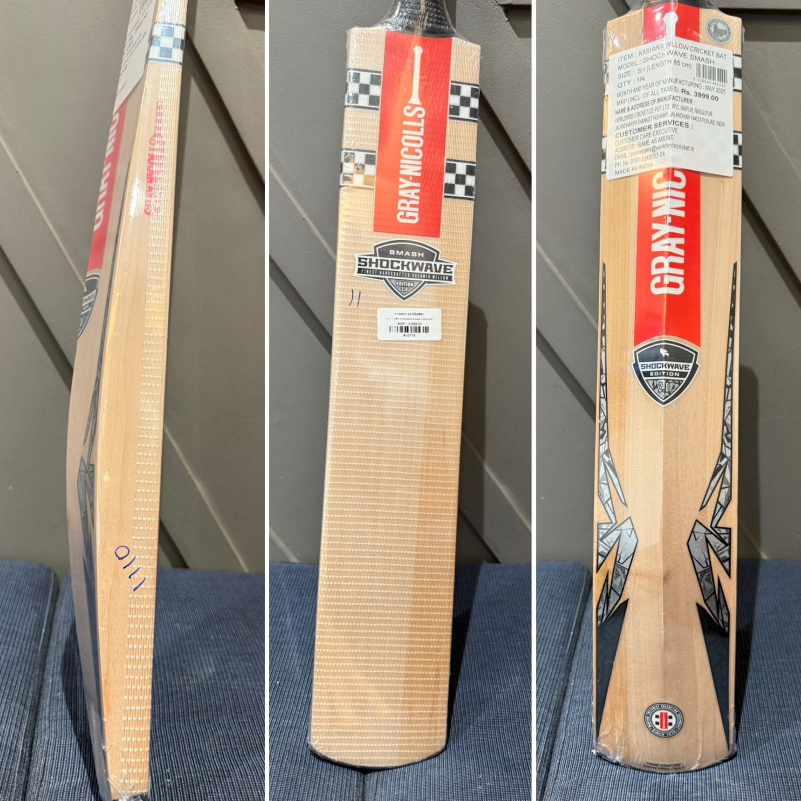 Gray Nicolls Shockwave Smash Cricket Bat