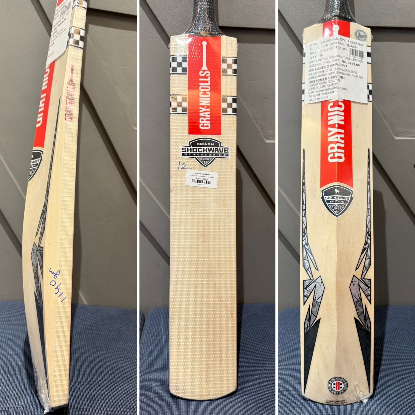 Gray Nicolls Shockwave Smash Cricket Bat