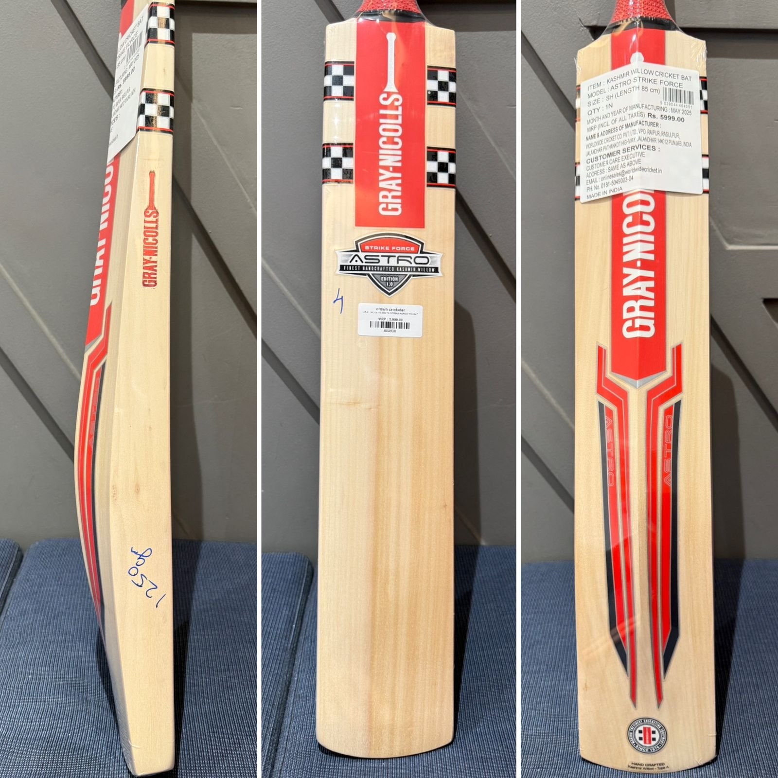 Gray Nicolls Astro Strike Force Cricket Bat
