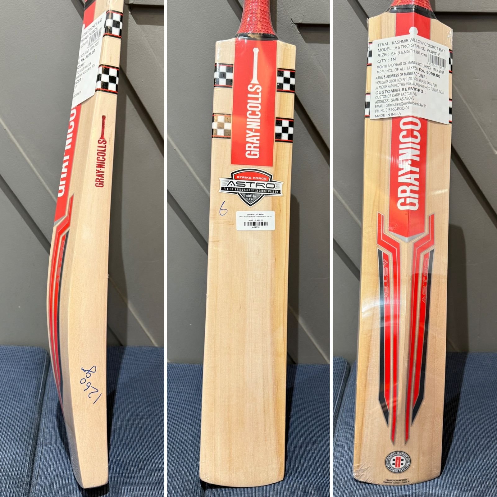 Gray Nicolls Astro Strike Force Cricket Bat