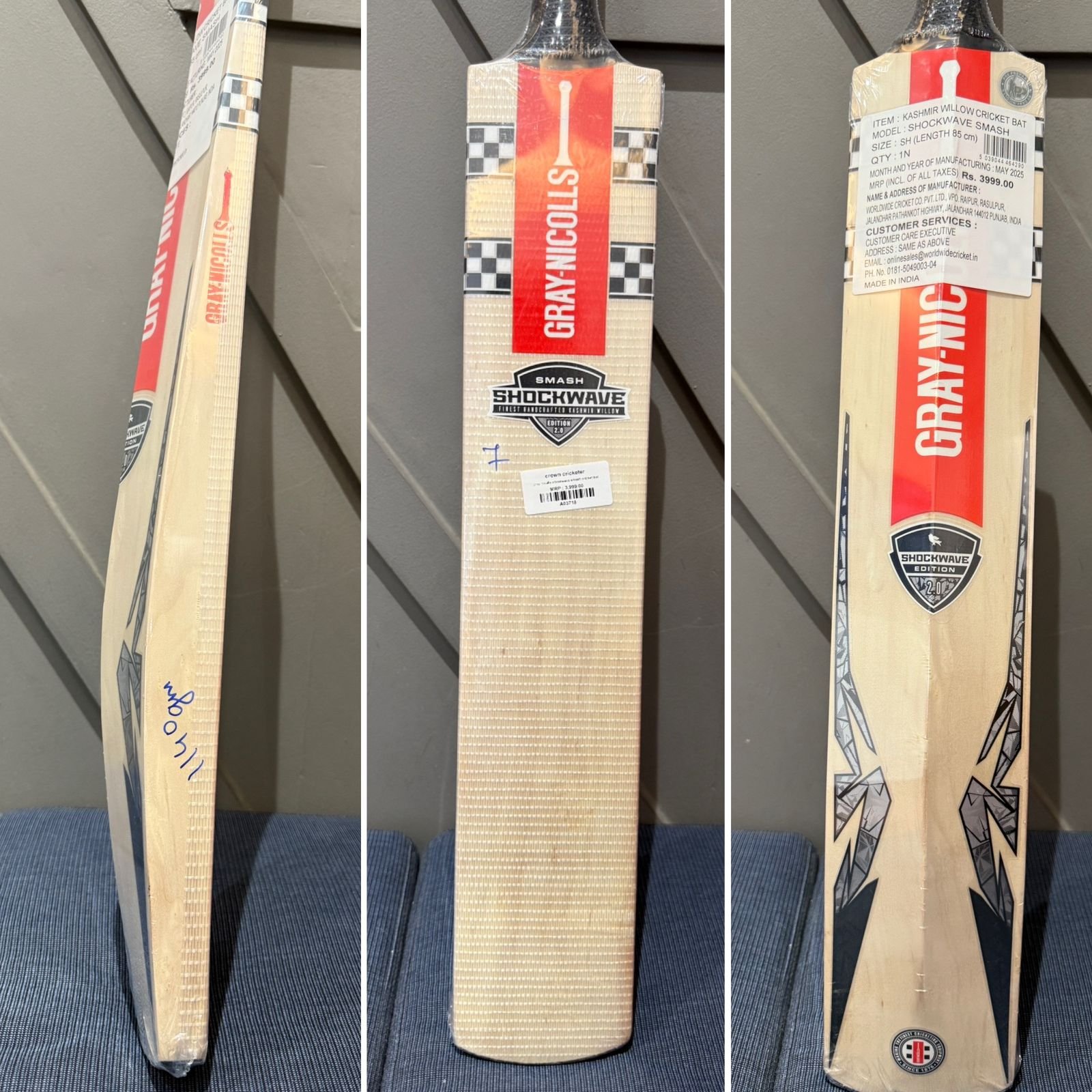 Gray Nicolls Shockwave Smash Cricket Bat