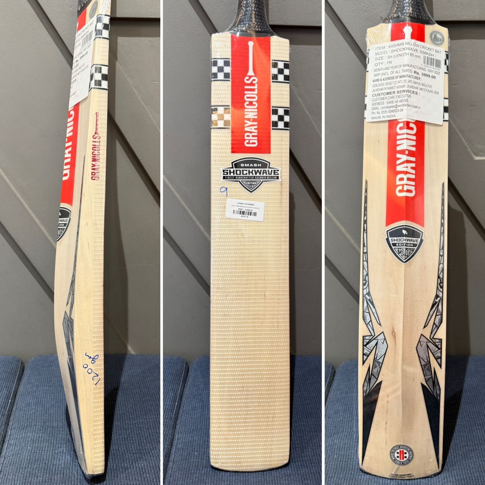 Gray Nicolls Shockwave Smash Cricket Bat