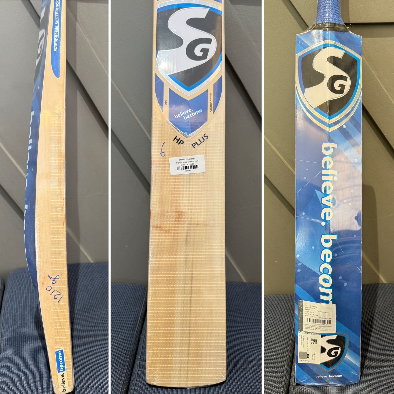 SG HP Plus Cricket Bat