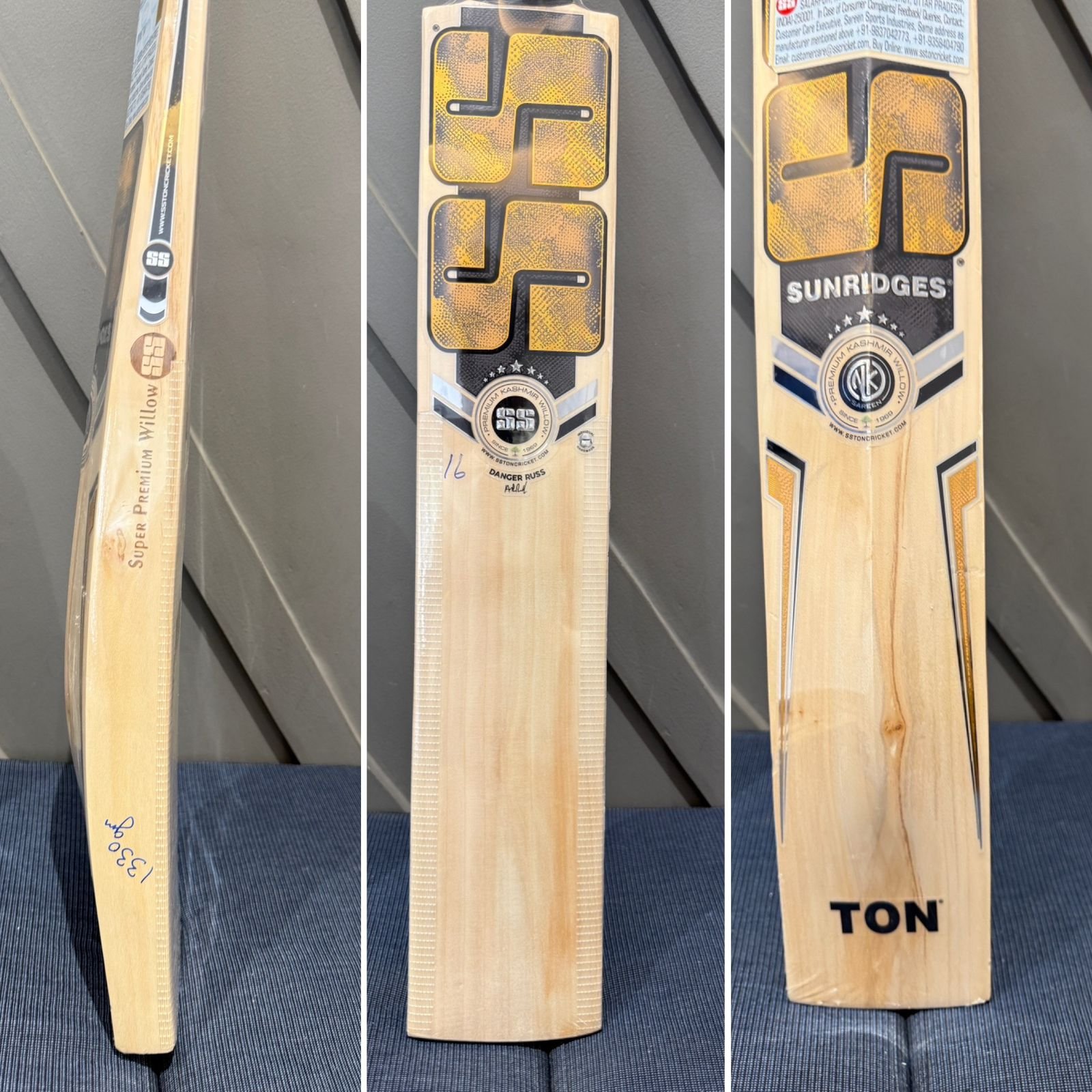 SS Premium Gold Cricket Bat